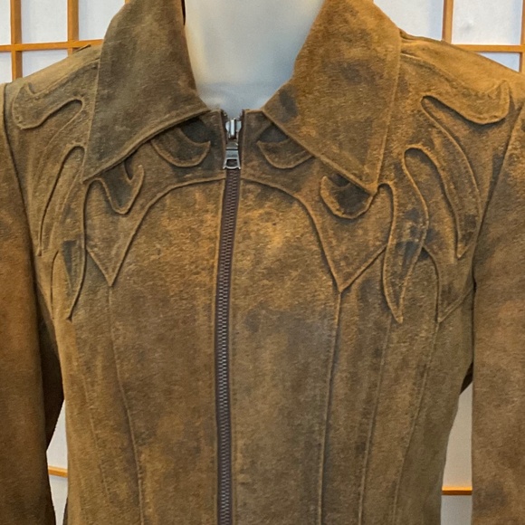 STUHHNER, Roughout Genuine Leather, jaw dropper Jacket - Picture 16 of 16